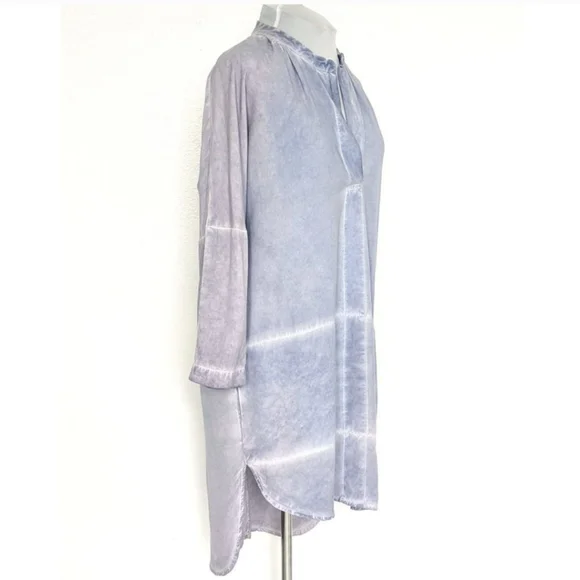 Porridge by Anthropologie tencel feel tiedye wash lightweight 3/4 sleeve dress S - Picture 3 of 12